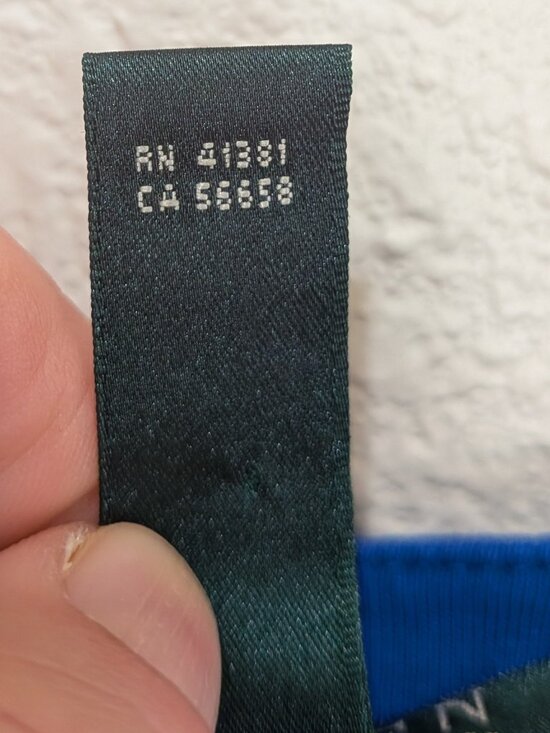 Lauren Ralph Lauren Blue Long Sleeve Top Women’s Small Cotton Stretch Casual - Picture 5 of 12